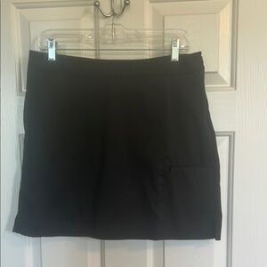 Greg Norman Black Golf Skirt with Pocket